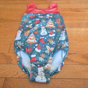 Gymnastics Leotard - Christmas